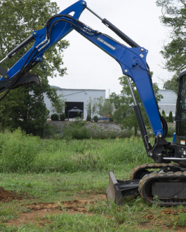 MINI EXCAVATOR COLD PLANER | BLUE DIAMOND